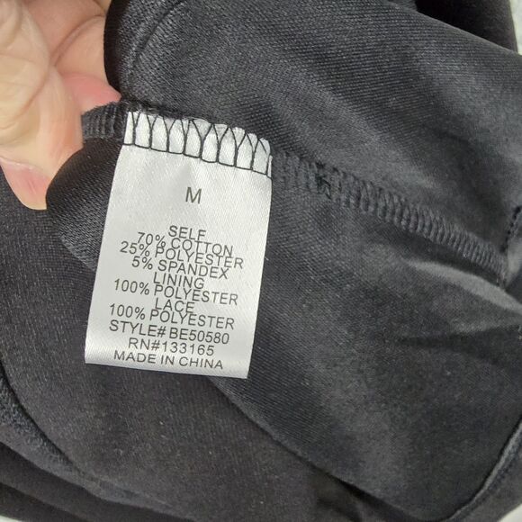 Altar'd State Dress Womens M Black Sleeveless Fit and Flare Lace Feminine - Picture 7 of 16